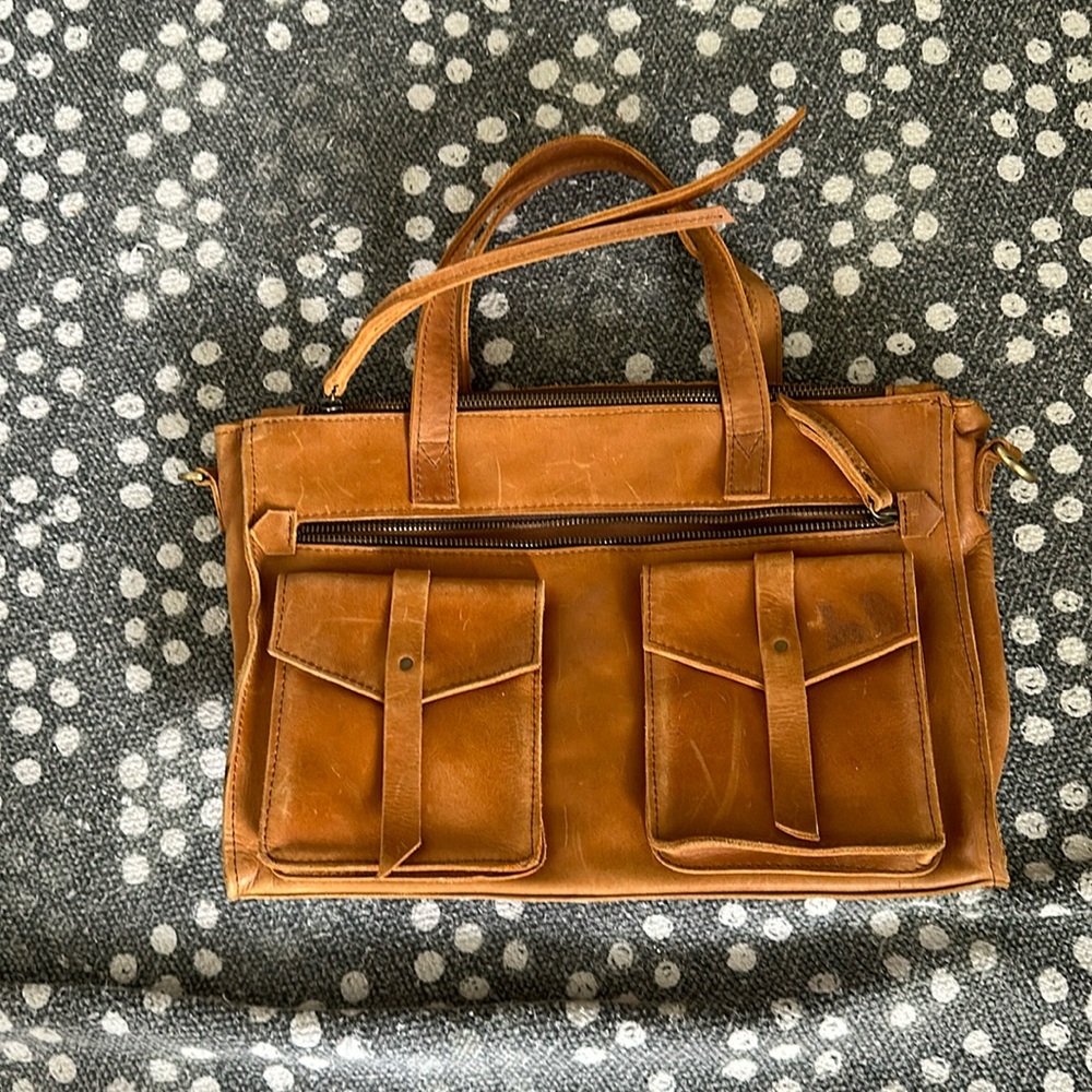 Raven + Lily leather bag